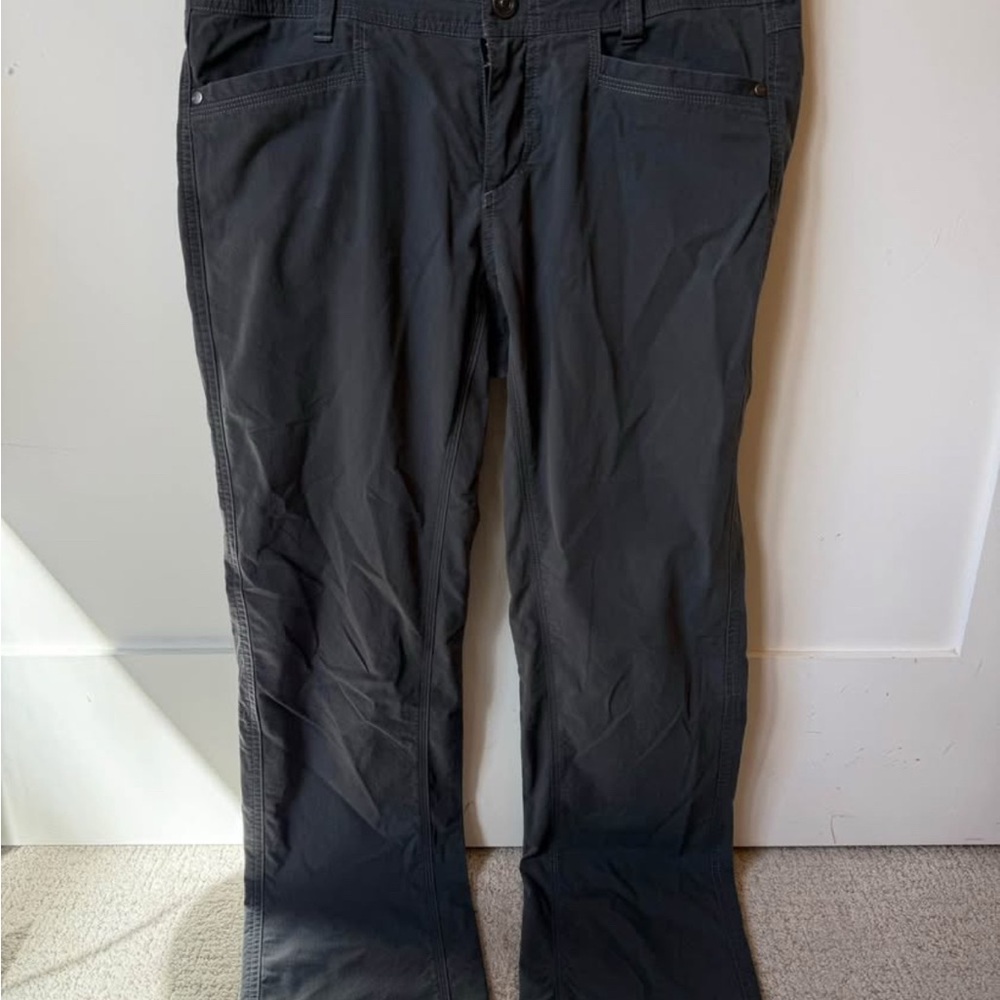 Kuhl Women’s 10 Regular Charcoal Straight Leg Cargo Pant